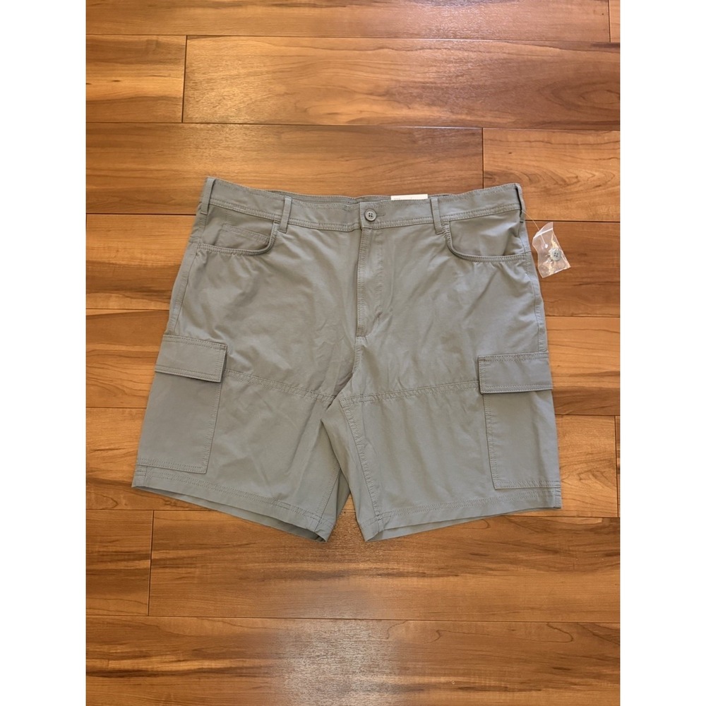 Sonoma Performance Cargo Shorts 9in Pockets Castlerock Gray NWT Men's Size 38